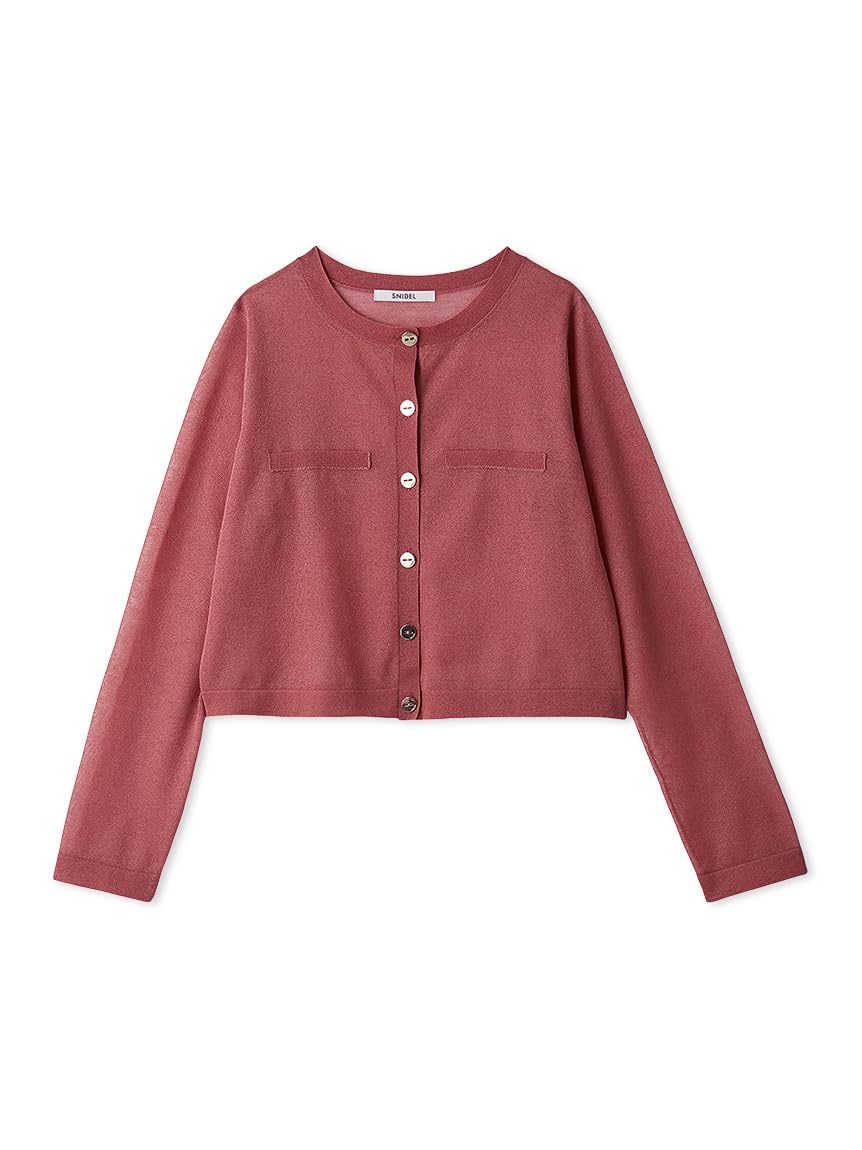 Amazon | [スナイデル] Susメタルボタンシアーカーデ SWNT254234